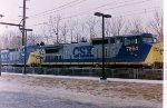 CSX 7864, 7747 on Q410